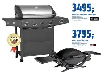 Coop Obs NORDIC SEASON FLORIDA 4+1 GASSGRILL tilbud