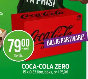 Kiwi COCA-COLA ZERO tilbud