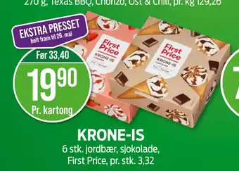 Kiwi KRONE-IS tilbud