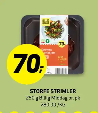 Bunnpris STORFE STRIMLER tilbud