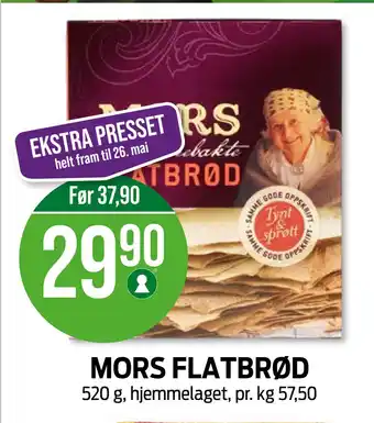 Kiwi MORS FLATBRØD tilbud