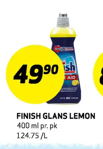 Bunnpris FINISH GLANS LEMON tilbud