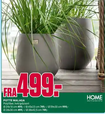 Europris Home hagepotte tilbud