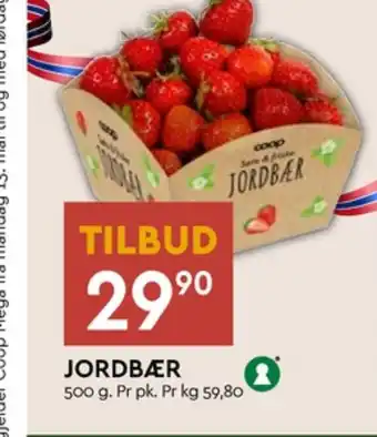 Coop Mega Ukjent jordbær tilbud