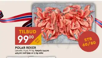 Coop Mega Polar seafood reker tilbud