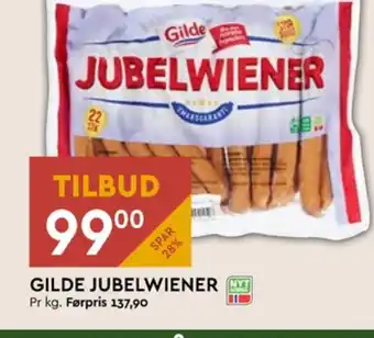 Coop Mega Gilde wienerpølser tilbud