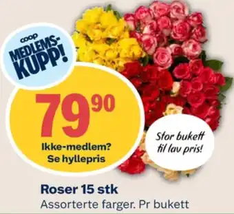 Coop Mega Ukjent bukett tilbud
