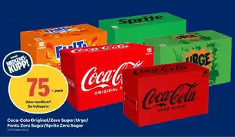 Coop Obs Coca-cola zero coca cola zero tilbud