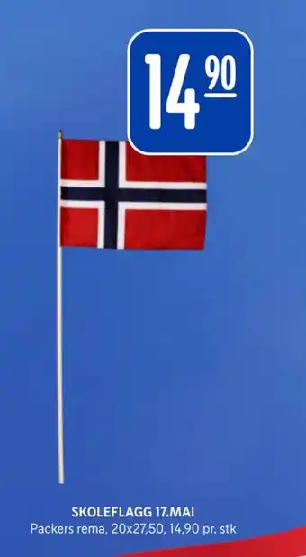 Rema 1000 SKOLEFLAGG 17.MAI tilbud