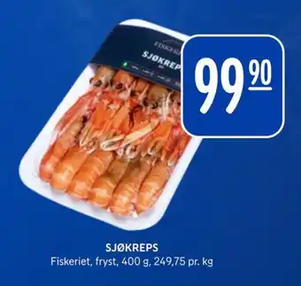 Rema 1000 SJØKREPS tilbud
