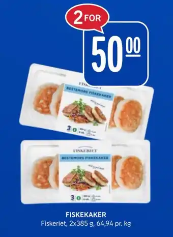 Rema 1000 FISKEKAKER tilbud