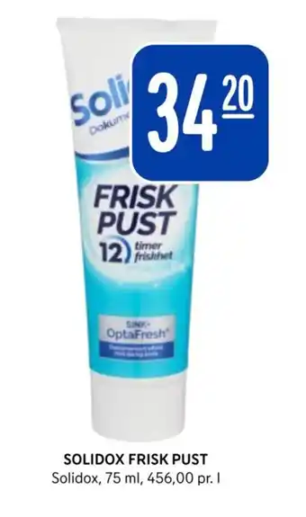 Rema 1000 SOLIDOX FRISK PUST tilbud