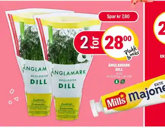 Coop Extra ÄNGLAMARK DILL tilbud