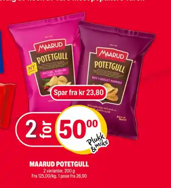 Coop Extra MAARUD POTETGULL tilbud