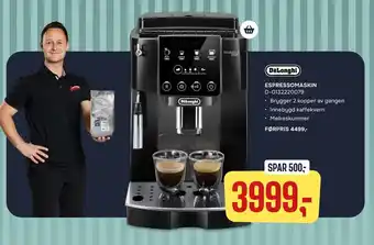 Skousen ESPRESSOMASKIN tilbud