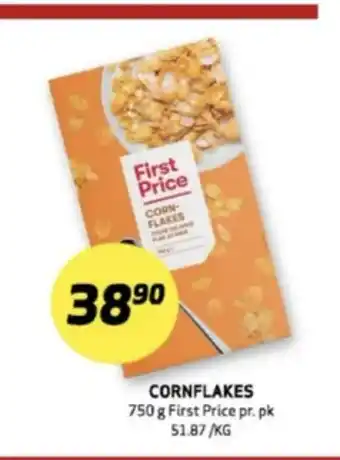 Bunnpris First price cornflakes tilbud