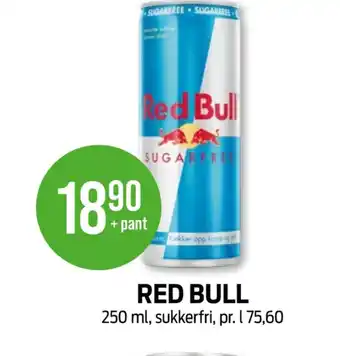 Kiwi Red bull energidrikk tilbud