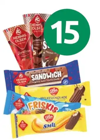 Joker Hennig-olsen jordbærisvaffel tilbud