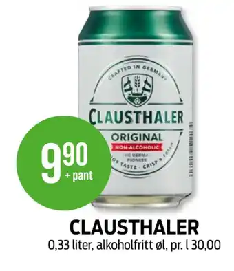 Kiwi Clausthaler original øl tilbud