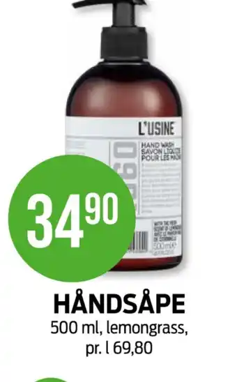 Kiwi Lusine antibacterial flytende håndsåpe tilbud