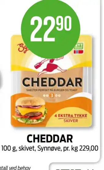 Kiwi Synnøve finden cheddar tilbud