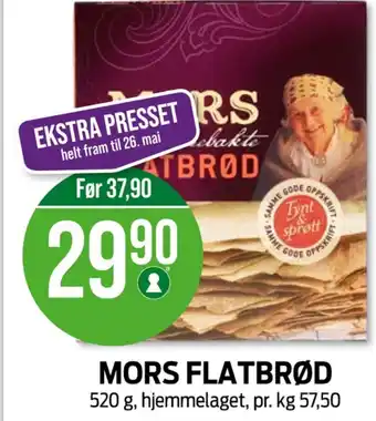 Kiwi Mors flatbrød flatbrød tilbud