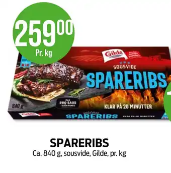 Kiwi Gilde spareribs tilbud