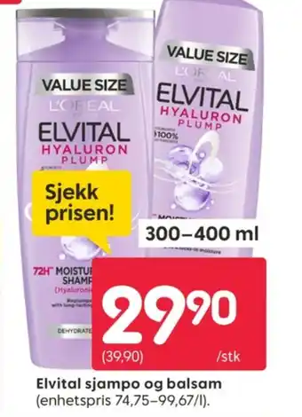 Rusta Elvital shampoo tilbud