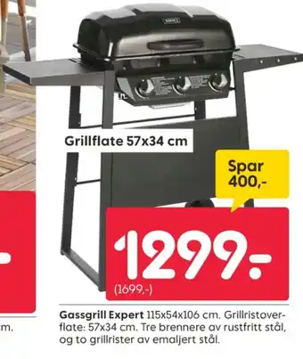 Rusta Ukjent gassgrill tilbud