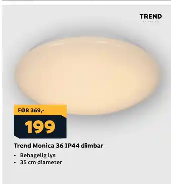 Megaflis Trend Monica 36 IP44 dimbar tilbud