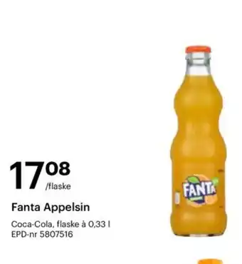 Storcash Fanta Appelsin tilbud