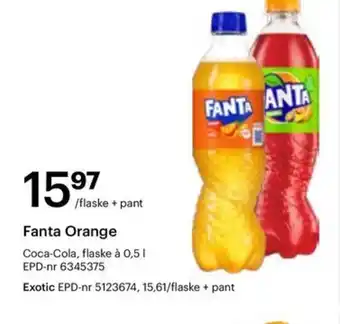 Storcash Fanta Orange tilbud