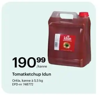 Storcash Tomatketchup Idun tilbud