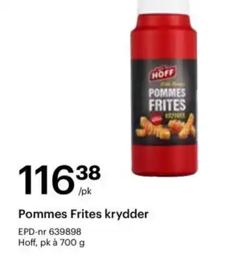 Storcash Pommes Frites krydder tilbud