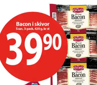MaxiMat Charlottenberg Bacon i skivor tilbud