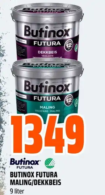 Coop Obs BUTINOX FUTURA MALING/DEKKBEIS tilbud