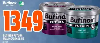 Coop Obs BUTINOX FUTURA MALING/DEKKBEIS tilbud