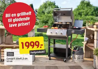 Jula Gassgrill 50x41,5 cm tilbud