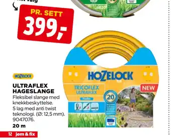jem & fix ULTRAFLEX HAGESLANGE tilbud