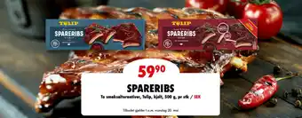 Nordby Supermarket SPARERIBS tilbud