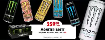 Nordby Supermarket MONSTER BRETT tilbud