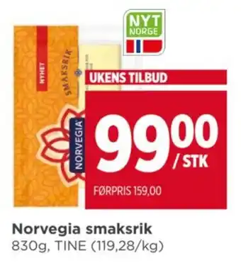 Meny Norvegia smaksrik tilbud