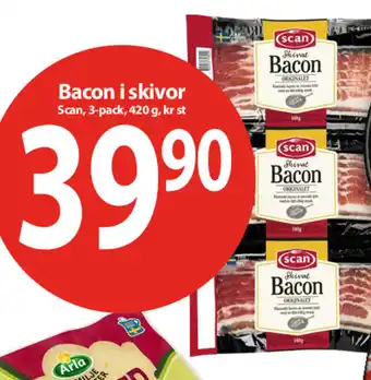 MaxiMat Töcksfors Bacon i skivor tilbud