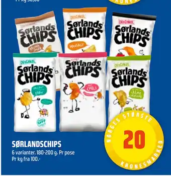 Coop Obs SØRLANDSCHIPS tilbud