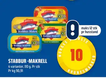 Coop Obs STABBUR -MAKRELL tilbud