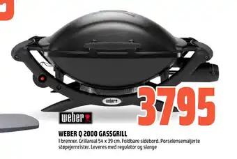 Coop Obs WEBER Q 2000 GASSGRILL tilbud
