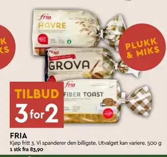 Coop Mega FRIA tilbud