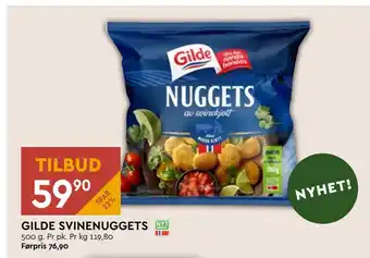 Coop Mega GILDE SVINENUGGETS tilbud