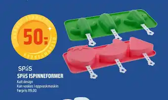 Coop Obs SPiiS ISPINNEFORMER tilbud