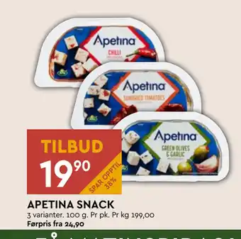 Coop Mega APETINA SNACK tilbud